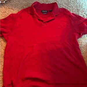 Chaps Men's Vibrant Red Polo Shirt